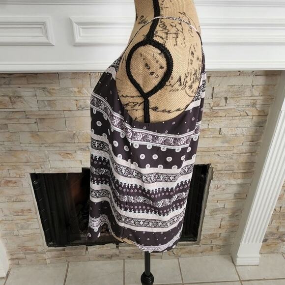 LOFT striped spaghetti strap tank top size small - Picture 2 of 4